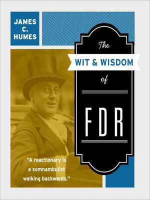 cover image of The Wit & Wisdom of FDR